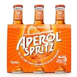 APEROL SPRITZ l Liköre italienischer Aperitif servierfertig, italienischer Aperitif oder als Cocktail, 10,5% Vol. 3 x 0,200 l