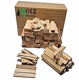 Anfeuerholz Anzündholz Anmachholz Brennholz Kaminholz Kaminscheit Ofenfertig trocken Smoker Grill BBQ Holzstücke Feuerschale Lagerfeuer (Anzündholz 5Kg)