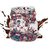 Isolier-Kaffeetassen | Kaffeegläser mit getrockneten – wiederverwendbarer Becher für Zuhause, für Frauen, heiße und kalte Getränke wie Cappuccino, Latte, Saft, Wasser, Küche