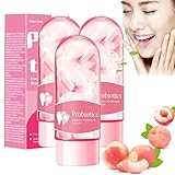 Kaubare Zahnpasta Tablette Weißer Pfirsich Geschmack, Reise Mundwasser Tabletten, Feste Körner Mundwasser, Tiefenreinigung und frischer Atem, Reise Größe Mundpflege (3)