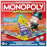 Monopoly App Banking Brettspiel - Deutsche Fassung, Moderne Version des Klassikers, elektronisches Spiel für Kinder ab 8 Jahren, für 2 bis 6 Spieler, Weihnachtsspielzeug