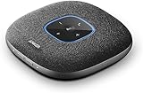 soundcore Anker PowerConf S3 Konferenzlautsprecher, 6 Mikrofone, smarte Tonaufnahme, 24 Std Akku, App, Bluetooth 5, USB-C, für Büro & Homeoffice (in Schwarz)