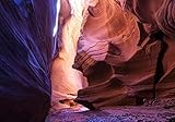 wandmotiv24 Fototapete USA Grand Canyon 1, XXL 400 x 280 cm - 8 Teile, Wanddeko, Wandbild, Wandtapete, Slot Canyon, Landschaften M0709