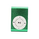 Ghzste -MP3 -Player, Tragbarer Digitaler Musik -Medienspieler, 3,5 Mm USB2.0 MP3 -Player mit Clip -Support, Support Memory Card Zum Laufen, Radfahren, Wandern, Klettern und Yoga (c)