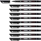 STABILO - Folienstift - OHPen universal - permanent fein - 10er Pack - schwarz