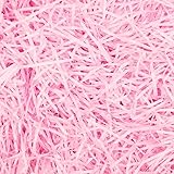HMJIA Füllmaterial Geschenk 200g Geschreddertes Papier Für füllmaterial Geschenkbox für Party Verpackungsmaterial Füllmaterial für Geschenkbox Dekorations (Rosa)
