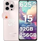 DOOGEE Note 58 Pro Android 15 Smartphone Ohne Vertrag 32GB+256GB Octa Core 6.75' HD+ 90Hz Handy Ohne Vertrag 6250mAh Handy Günstig 16MP+8MP Simlockfreie Handys Dual SIM 4G/ GPS/NFC/Fingerabdruck