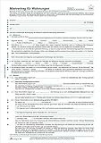 RNKVERLAG 525/10 – Mietvertrag für Wohnungen, ausführliche Fassung, je 8 Seiten gefalzt auf DIN A4, mit Wohnungsgeberbescheinigung, 1 Packung mit 10 Stück