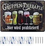 Lustige Bar Zeichen, Vintage Metall Wandschild Metallschilder, Blechschilder Sprüche,Bar Zubehör, Passend für Wand Hängende Zeichen wie Häuser, Bars, Kaffeebars, Clubs,Etc, Blechschilder Retro,20x30cm