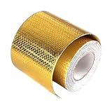 Hitzebeständiges Aluminium-Klebeband – hitzebeständiges Klebeband – Klebeband für Auto-Auspuffrohre | Abdichtungsklebeband für Luftleitungen und Kühlschränke