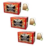 Sweet Herbs® | English Breakfast Bio-Schwarztee | Orientalischer Schwarzer Tee zum Frühstück - 3 x 20 Filter in einzelnen Beuteln (90 g)