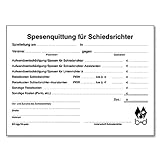 b+d Schiedsrichter Quittungsblock