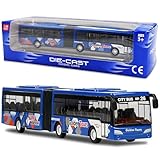 YskerrigToy Bus Spielzeug, Spielzeugauto Mini Bus Auto Zurückziehen Pull Back Spielzeugautos Stadtbus Spielzeugauto Friction Autos BusModell für Jungen Mädchen Geburtstags Geschenke(Blau)