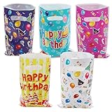 25 Stück Geschenktüten, Geburtstagstüten, Geburtstagstüten Kinder,Cookie Partytüten,tüten kindergeburtstag mitgebsel, Weihnachten, Hochzeiten, Hochzeitsfeier