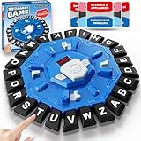 Buchstaben Spiel Rasende WöRter Deutsch, Wortspiel Think Abc WöRter Sturm Spiel Buchstabenspiel Mit 26 Wortspiel Words, Spiel Buchstaben DrüCken Mit Timer FüR Kinder Und Erwachsene (Blau Deutsch)
