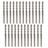 Drill America Pro Series SDS-Plus Hammerbohrer, 3/16 Zoll x 6 Zoll, 25 Stück