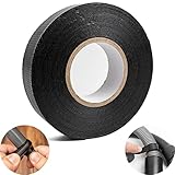 Selbstverschweißendes Gummi Dichtungsband, 10 Meter, in Schwarz, 20 mm Breite, Isolier-Klebeband selbst verschweißend, Universalisolierband Kabel, Mittelspannungsband, Luft-Wasserdicht Isolierband