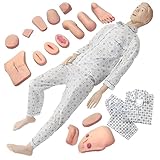 CPR-Trainingspuppe, Ganzkörper-Anatomischer Menschenmodell-Simulator für Pflegeerziehung und Patientenpflege, ideal für Schüler und Unterricht