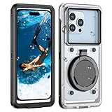 Focusor Wasserdicht Handyhülle,IPX8 Professionelle Universelle Wasserfeste Tauchen Hülle [wasserdichte Testfunktion] [Unterwasser-Touchscreen] für iPhone Samsung Xiaomi Redmi,Schnorcheln Surfen Case