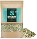 Gourmetia® Fenchelsamen (500g), ganze Fenchel Samen – Fencheltee 100% naturrein