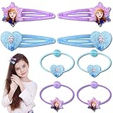 Haarspangen Mädchen, Haarring Prinzessin Baby Haarspangen Kinder Haarschmuck Exquisite Süße Geburtstagsgeschenke Weihnachtsgeschenke Geschenke für Kleine Mädchen