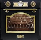 Kaiser Empire EG 6345 Em Einbau Gasbackofen 60cm Autark/ 67L/Einbau-Gasherd/Gas Backofen/Einbaubackofen mit Selbstreinigung/Unterhitze Infrarotgrill Drehspieß/Rezepttabelle/Gas Control