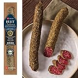EL Conchel Fuet Extra Mediterraneo a las Finas Hierbas Fuet Salami mit Kräutern Extra Mediterran 180g - Geschenkidee - WF-18515