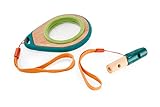 Hape Nature Fun Naturdetektiv-Set mit Lupe und Pfeife aus Bambus und pflanzlichem Kunststoff, ab 3 Jahre