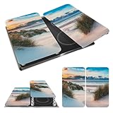 WENKO Herdabdeckplatte Universal Mod. Düne, höhenverstellbar für alle Herdarten, Schneidebrett und Spritzschutz, Glas, 30 x 52 cm, 2-teilig