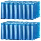 PEARL Blu Ray Case: Blu-ray Soft-Hüllen blau-transparent im 50er-Pack für je 1 Disc (Blurayhülle, Leere Hülle, CD Box)