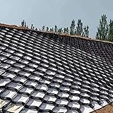 Gitter für Hängewände im Freien, 5 cm dicker Waben-Kies-Stabilisator, einfache Installation, 2 m x 10 m, rutschfestes Bodenstützsystem