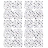 20er Set Elektroden 5x5cm - kompatibel mit TENS Geräten von Sanitas (wie SEM43, SEM44) & Beurer (wie EM41, EM49) Druckknopf | Wiederverwendbare Elektroden-Pads | Medizinprodukt von axion