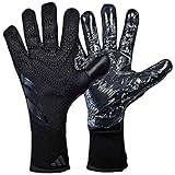 HISTARSTORE5 Fußball-Torwarthandschuhe, Torwart-Trainingshandschuhe, starker Halt, rutschfest und atmungsaktiv, für Erwachsene und Kinder (Schwarz, 6)