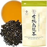 YAMASAN KYOTO UJI Japanischer Organic-Oolong-Tee, lose Blätter, 100% natürlich, mild und reichhaltig, erfrischende Süße, hergestellt in Japan 100g