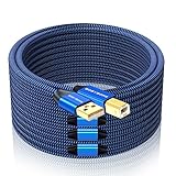 GOSYSONG 30,5 m aktives USB 2.0-Kabel, Typ A auf Typ B, Hochgeschwindigkeits-Druckerkabel, kompatibel mit HP, Canon, Dell, Epson, Xerox und mehr