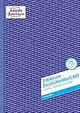 AVERY Zweckform 450 Kolonnen-Durchschreibbuch 2 Kolonnen (A4, mit 1 Blatt Blaupapier, Spaltenbuch, Geschäftsbuch, für Deutschland und Österreich zum Erstellen von Original und Kopie, 2x50 Blatt) weiß