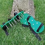 Walfront Gras Nagel Schuhe Rasen Belüfter Schuhe Garten Hof Grassplot Belüften Spike Sandalen Belüfter Werkzeug