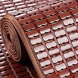 Kühlendes Bambus-Sitzkissen – atmungsaktive, faltbare Matte für Sommerkomfort auf Sofa, Auto und Stühlen