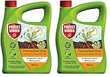 PROTECT GARDEN Permaclean Duo Unkraut & Wurzel Ex AF, anwendungsfertiger Unkrautvernichter mit Zweifachwirkung gegen Unkräuter und Ungräser, 3 Liter (Packung mit 2)