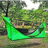 Wasserdichte Hängematte für den Außenbereich, für Camping, Villa, Garten, Freizeit, Sofa, kann liegen, flacher Schatten, Baldachin im Lieferumfang enthalten