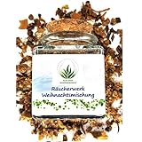 Räucherwerk Weihnachtsmischung Glas 50 ml - Festliche Duftreise zur Weihnachtszeit