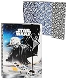 alles-meine.de GmbH Heftordner/Ordner A5 - Star War - 2. Wahl - für Hefte, Zettel und Mappen - Gummizugmappe & Heftmappe - Mappe Ordnermappe/Ordnungsmappe Hefter Heftbox - A ..