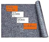 Malervlies 25m Länge 1m Breite Abdeckvlies Renovierung Dicke 180g/m² Malerarbeiten 25 Quadratmeter Abdeckflies für Boden mit Anti-Rutsch Beschichtung - Malerfliesrolle Abdeckflies als Abdeckung
