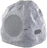 auvisio Gartenlautsprecher: Garten- und Outdoor-Lautsprecher im Stein-Design, Bluetooth, 30W, IPX4 (Gartenlautsprecher Bluetooth, Außenlautsprecher, Wetterfeste)