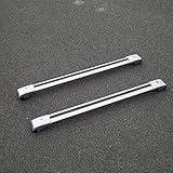 Glghl Aluminium Auto Dachträger Gepäckträger für Dacia Duster 2018 2019, Roof Rack Autodachträger Querträger Luggage Transport Travel Camping