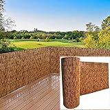 NaturalFence Rolle Balkon Sichtschutz Sichtschutz Garten Sichtschutzzaun Bambuszaun Outdoor Schatten für Outdoor Garten Terrasse Villa 3 3,6 4,3 4,6 Fuß hoch