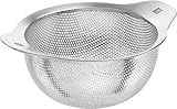 ZWILLING Table Sieb, 16 cm, Edelstahl, 17 x 16 x 8 cm, Küchensieb, Seiher Geeignet zum Sieben, Abtropfen Nudeln, Quinoa, Puderzucker, Gemüse, Obst, Tee