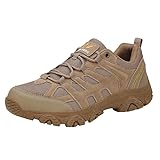 JXpxbao Wanderschuhe Herren Wasserdicht Leichte Outdoor Trekkingschuhe Knöchel Bergschuhe rutschfeste Schuhe Herren Sneaker Ultralight Sportschuhe für Camping, Wandern (Braun,43)