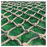 Natürliches Jute-Sicherheitsnetz für Teiche, robustes Kletternetz, perfekt für Fischschutz und Gartensicherheit