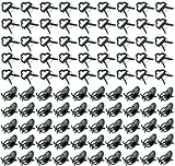 Laufunjoy 120-teiliges Pflanzenclip-Set, Pflanzenclips Kletterpflanzen Pflanzenhalter Pflanzenstützclips für Tomaten, Rosen, Gurken, robuste Clips für Kletterpflanzenbefestigung